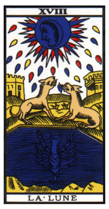 Carta del tarot: La Luna