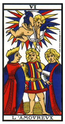 Carta del tarot: Los Enamorados
